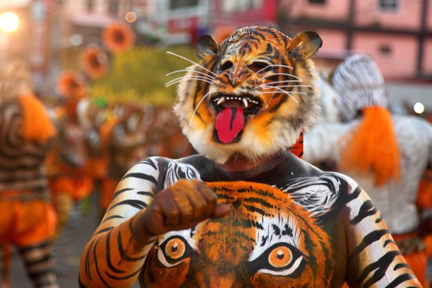 സംസ്ഥാന സർക്കാരിന്റെ ഓണം വാരാഘോഷത്തിന് നാളെ തിരുവനന്തപുരത്ത് സമാപനമാകും. തൃശൂരില് പുലികളി പുരോഗമിക്കുന്നു Thrissur Onam