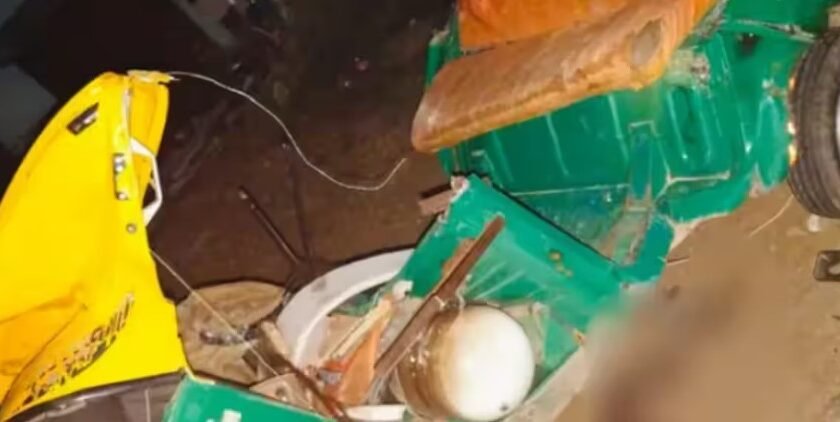 ധോൽപൂരിലെ ദേശീയപാതയിൽ ശനിയാഴ്ച രാത്രി ബസും ഓട്ടോറിക്ഷയും കൂട്ടിയിടിച്ച് ഒരു കുടുംബത്തിലെ 12 പേര് മരിച്ചു